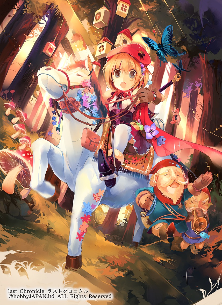dress, kirero, thighhighs, weapon