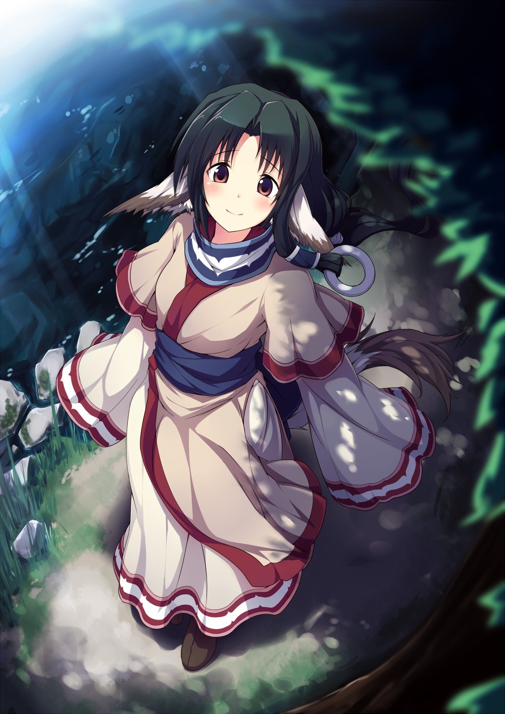 animal_ears, eruruu, tail, ugume, utawarerumono