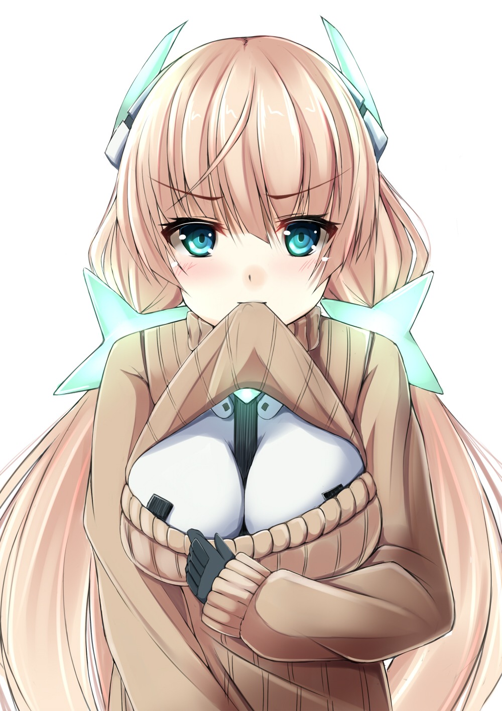 angela_balzac, bodysuit, hazuki_gyokuto, rakuen_tsuihou, sweater