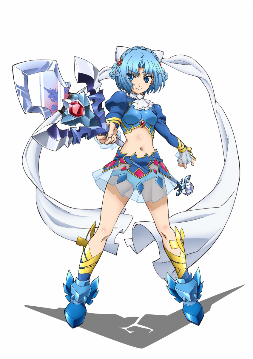 ludmila_lourie, madan_no_ou_to_vanadis, pantsu, see_through, tagme, weapon