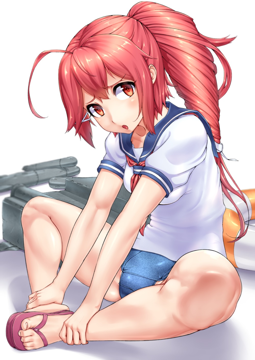 i-168_(kancolle), kantai_collection, school_swimsuit, seifuku, swimsuits, yoshiwa_tomo