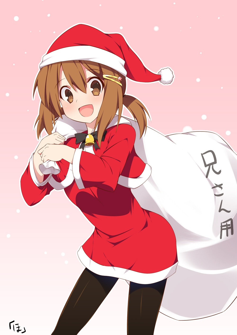 christmas, dress, hoppege, nakahara-kun_no_kahogona_imouto, nakahara_maria, pantyhose