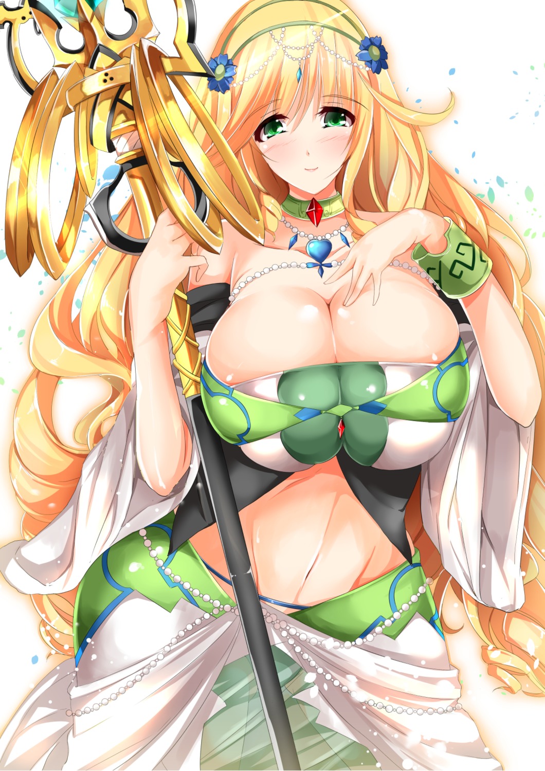 cleavage, madan_no_ou_to_vanadis, narumi_cristear_note, see_through, sofya_obertas, weapon
