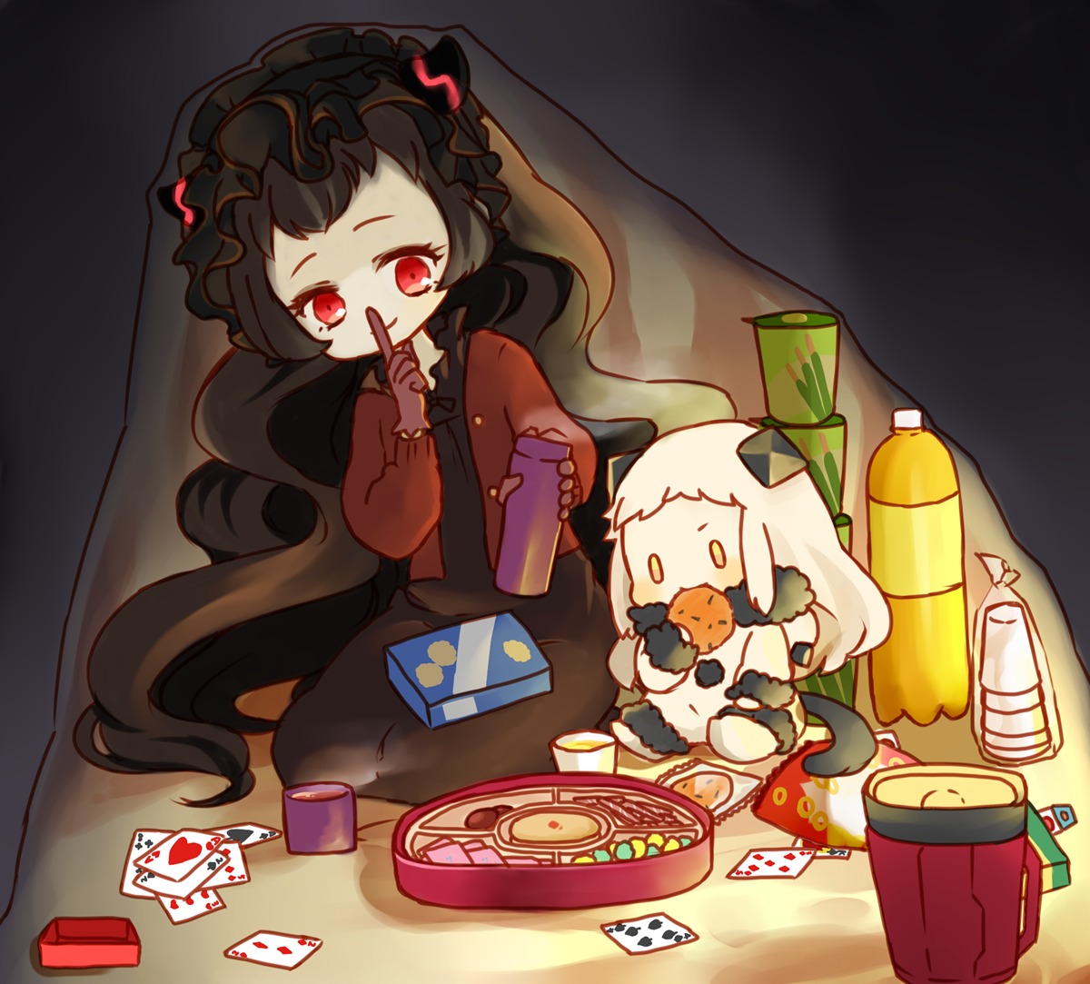 isolated_island_oni, kantai_collection, kobone, northern_ocean_hime, shinkaisei-kan