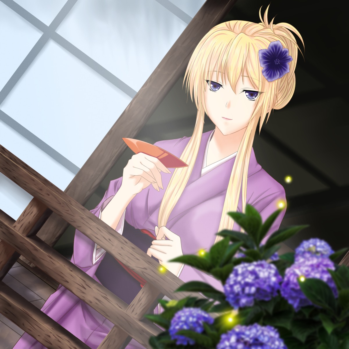 jishou_roukyuu, kimono, touhou, yakumo_yukari