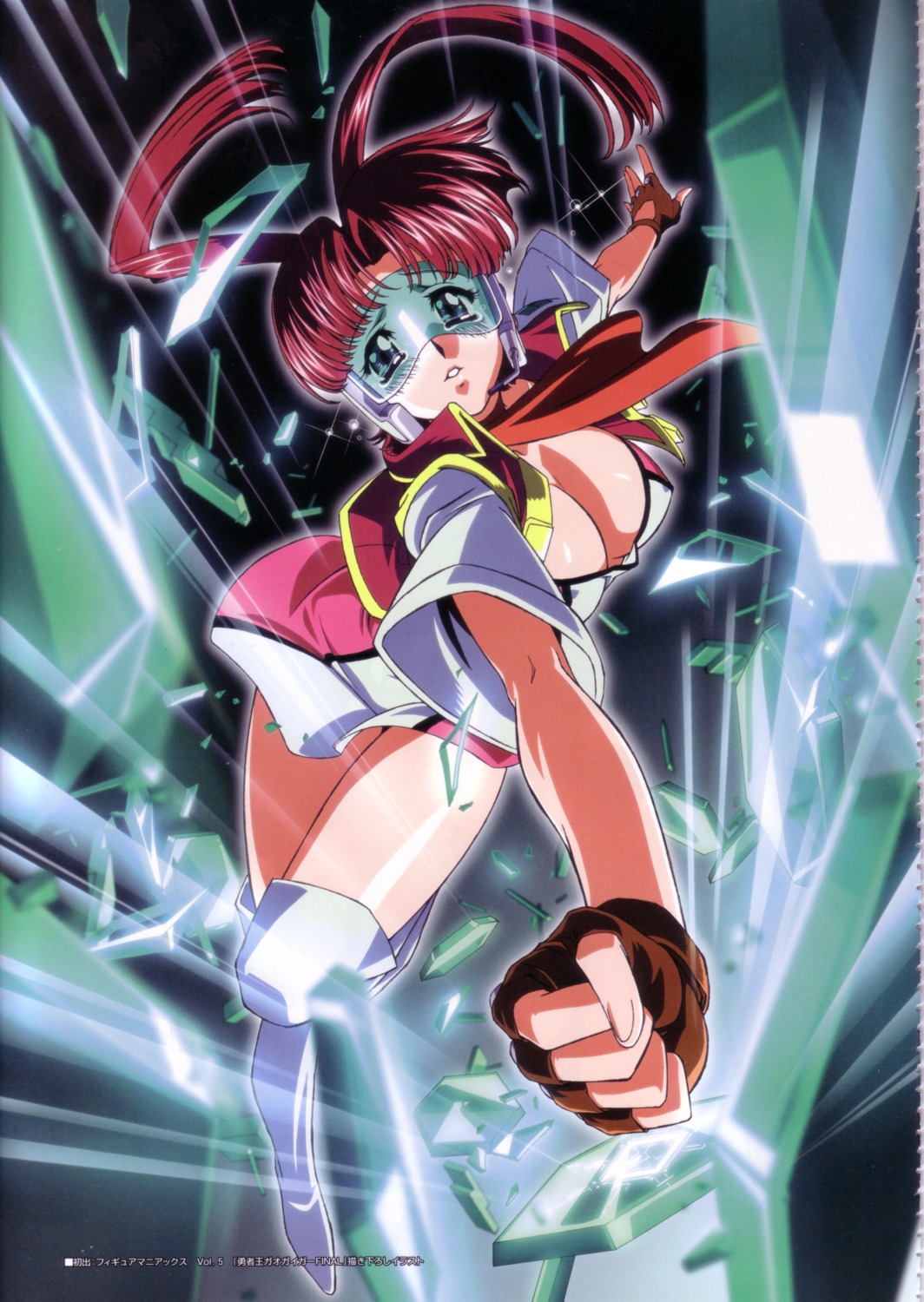 cleavage, utsugi_mikoto, yuusha_ou_gaogaigar