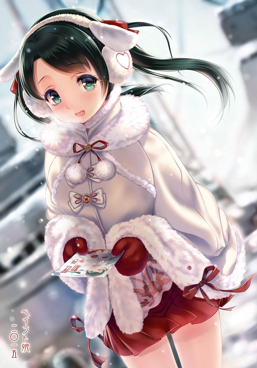 kantai_collection, mikuma_(kancolle), paint_musume, see_through