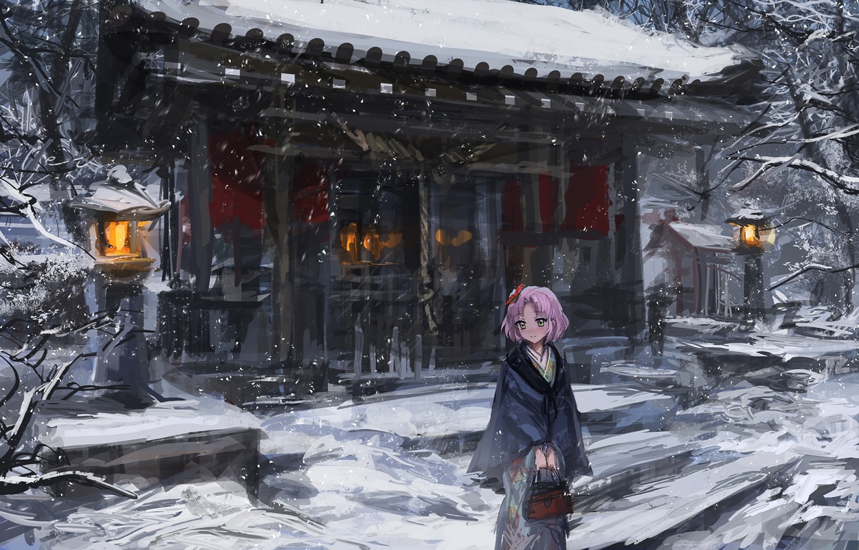 aikatsu!, kimono, kitaouji_sakura, landscape, lm7