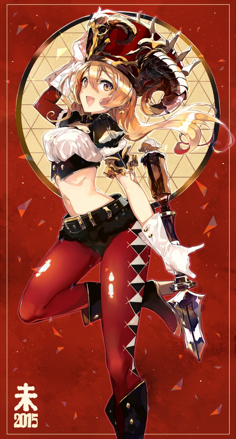 heels, horns, pantyhose, shrimpman, weapon