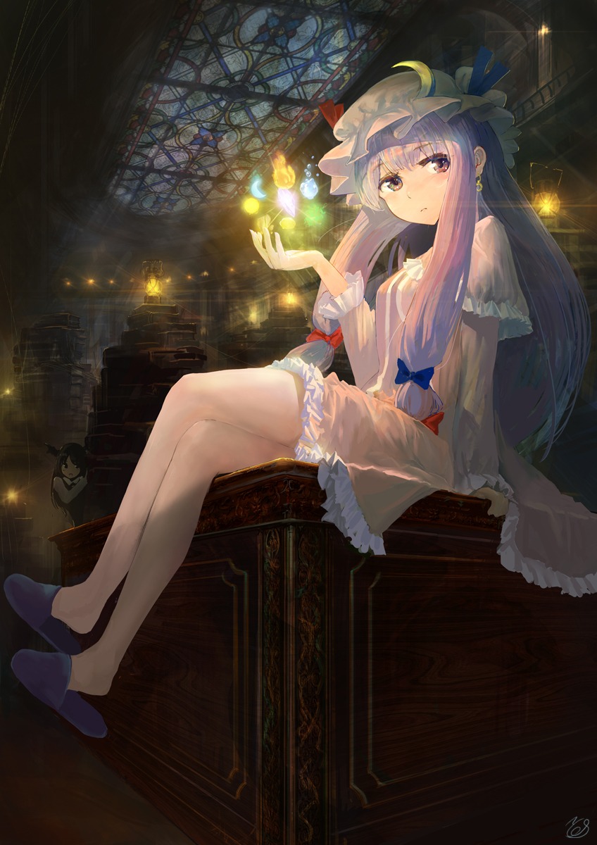dress, koakuma, patchouli_knowledge, touhou, you_shimizu