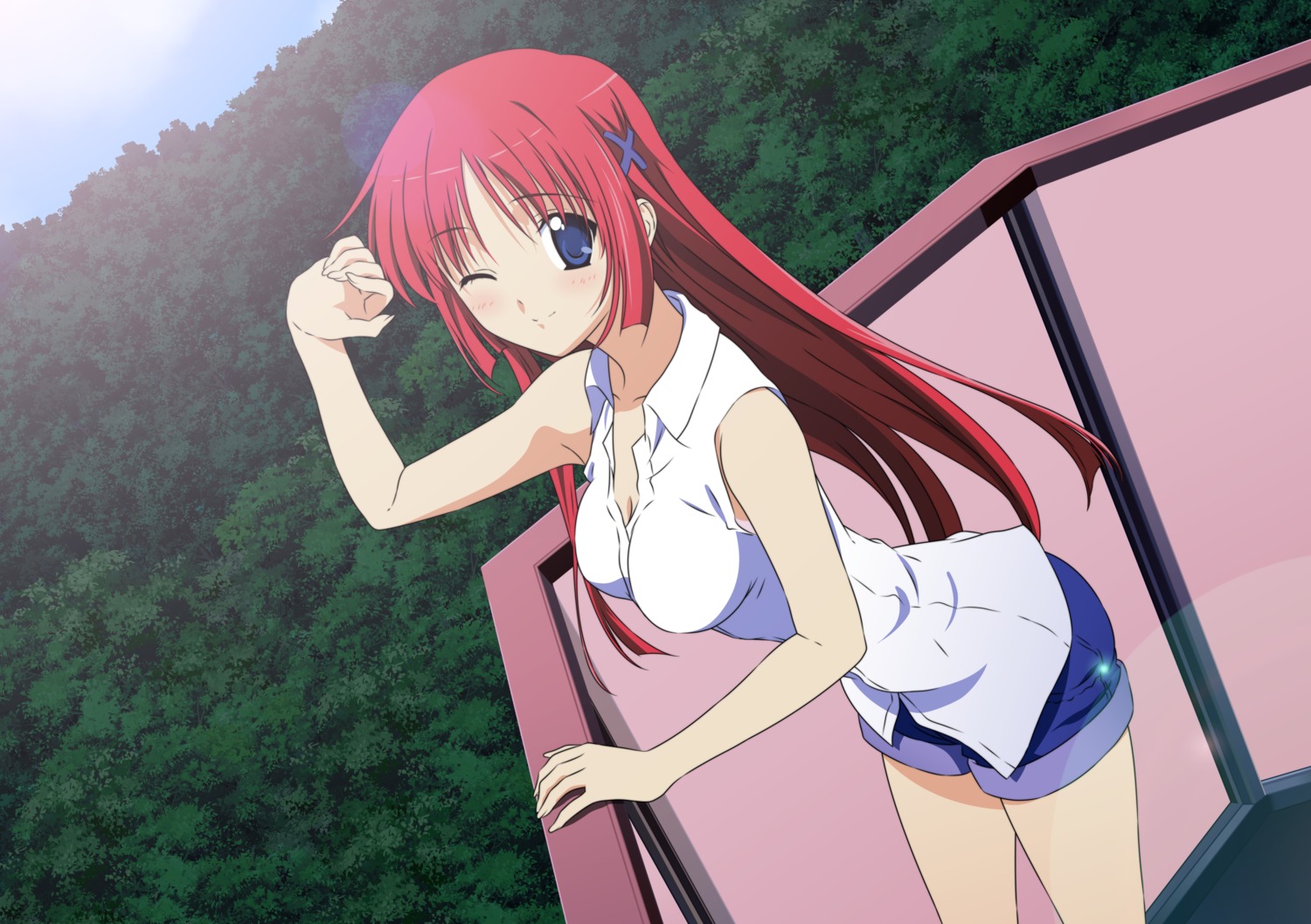 cleavage, da_capo, da_capo_(series), shirakawa_kotori, vector_trace