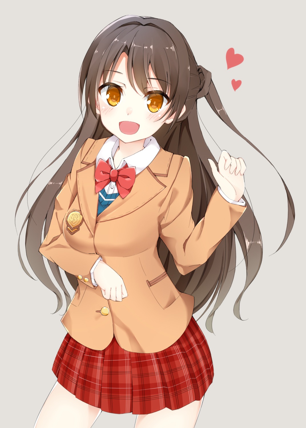 kuran_(yourcatissick), seifuku, shimamura_uzuki, the_idolm@ster, the_idolm@ster_cinderella_girls