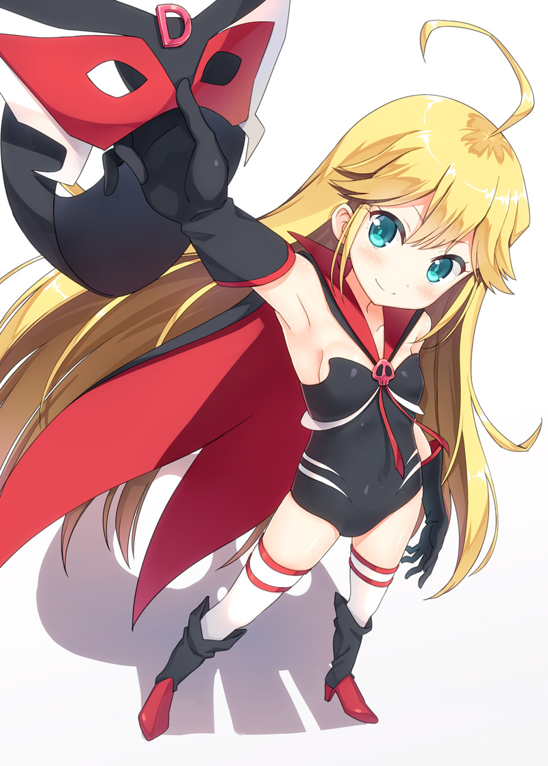 heels, hyuuga_azuri, leopard_(yoru_no_yatterman), leotard, thighhighs, yatterman, yoru_no_yatterman