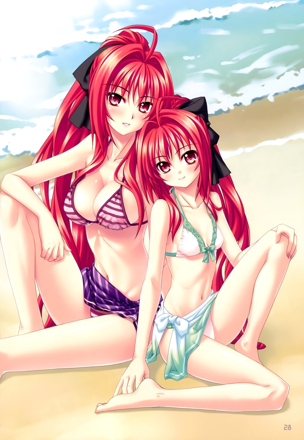 bikini, cleavage, corticarte_apa_lagranges, kannatsuki_noboru, shinkyoku_soukai_polyphonica, swimsuits