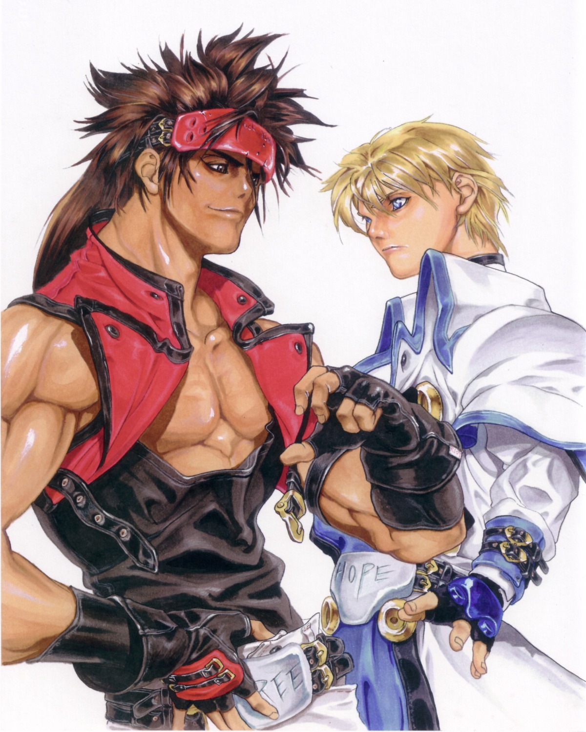 guilty_gear, ky_kiske, male, sol_badguy