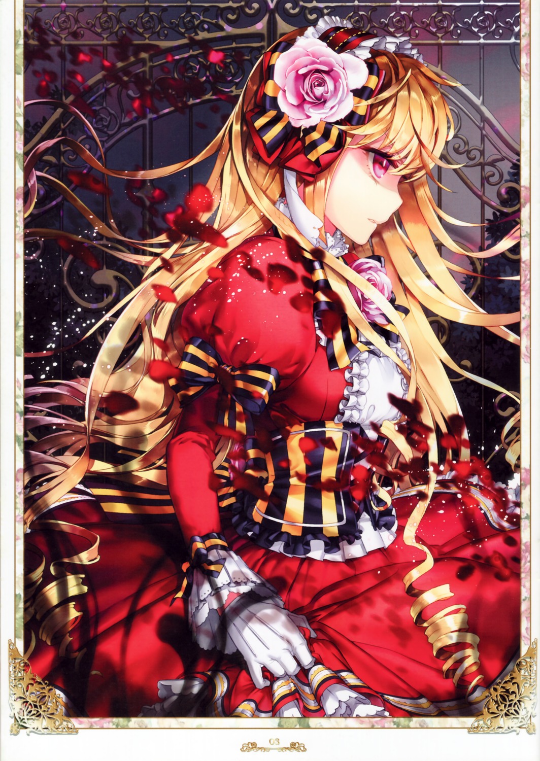 cinia_pacifica, cocoon_(loveririn), dress, ponytail, sword_girls