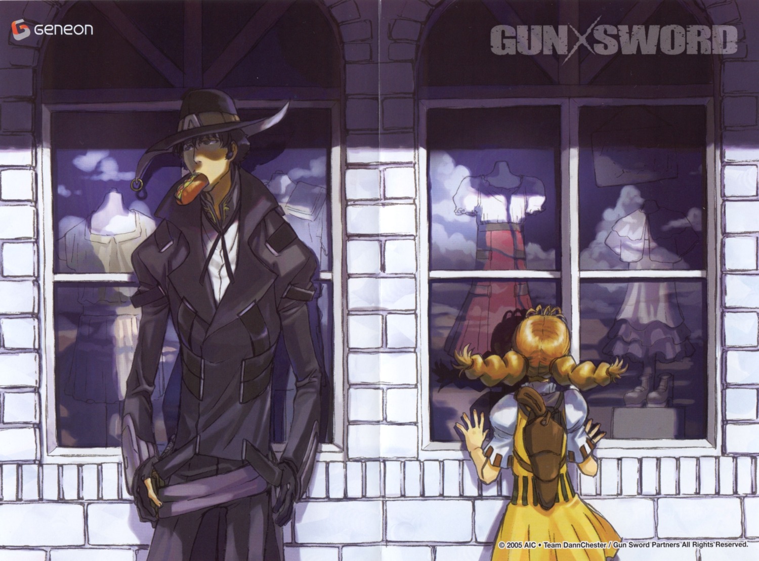 gun_x_sword, kimura_takahiro, ricca, van_(gun_x_sword), wendy_garret