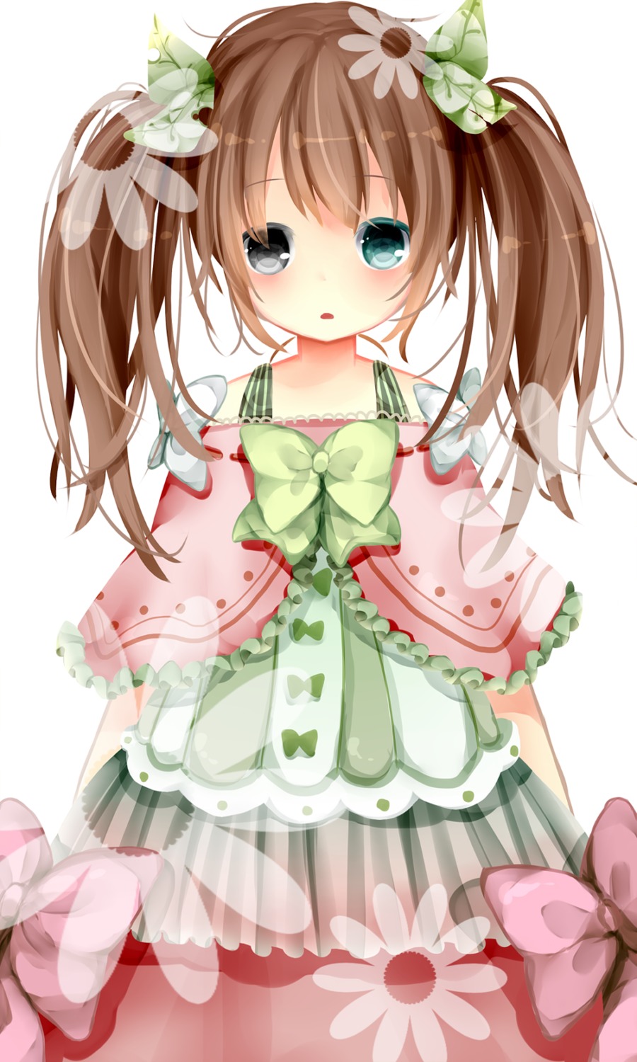 dress, heterochromia, nachi