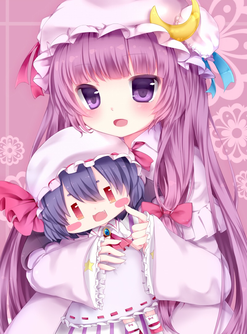 dress, nachi, patchouli_knowledge, remilia_scarlet, touhou