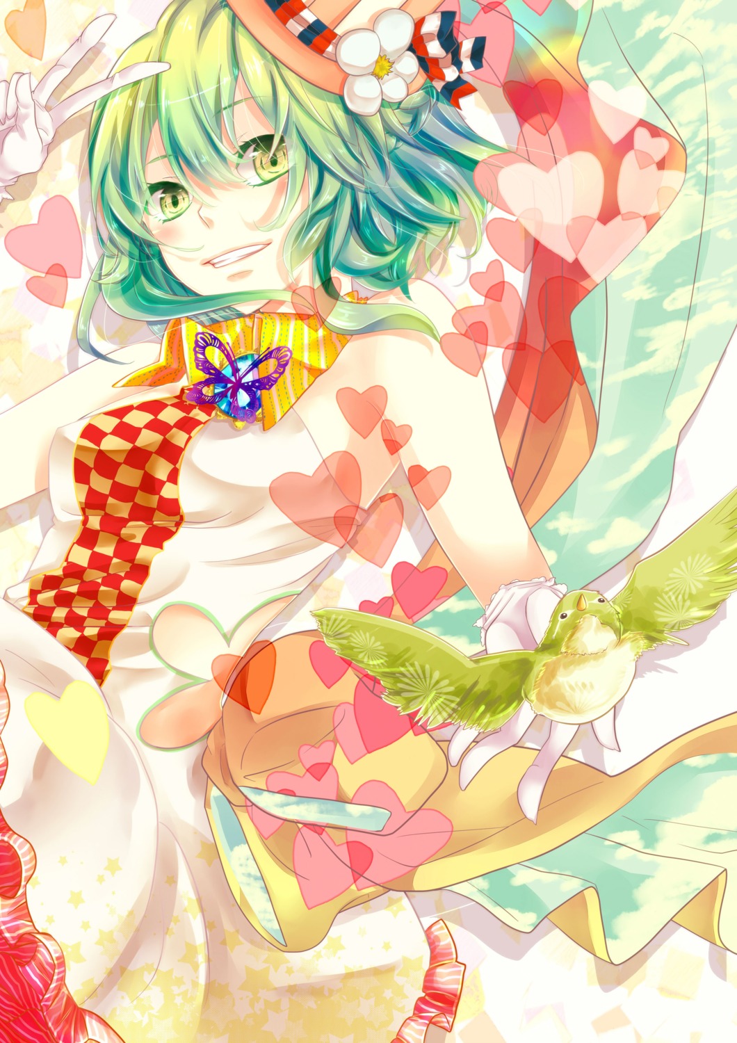 dress, gumi, togashi, vocaloid