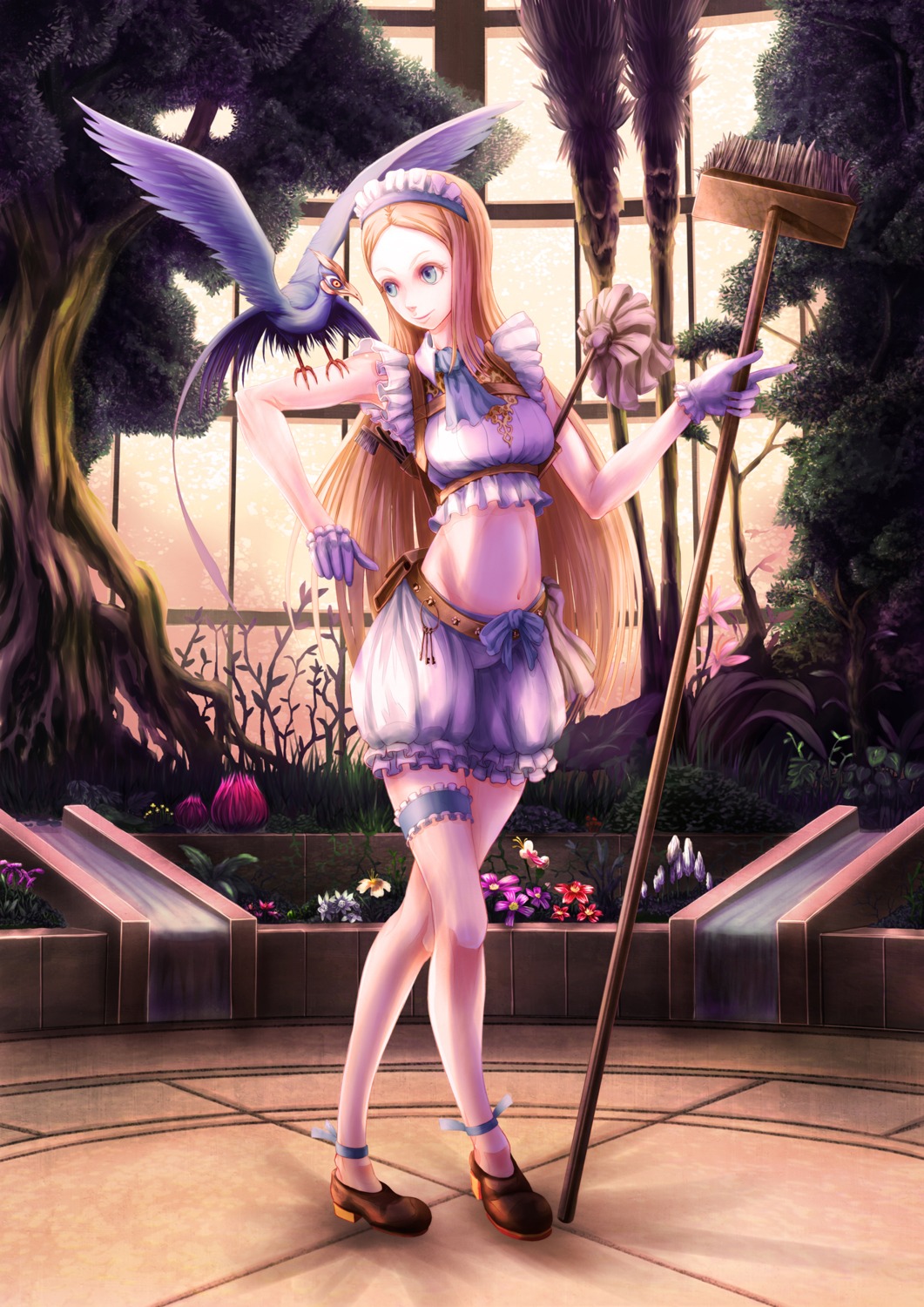 bloomers, garter, maid, minus_ion