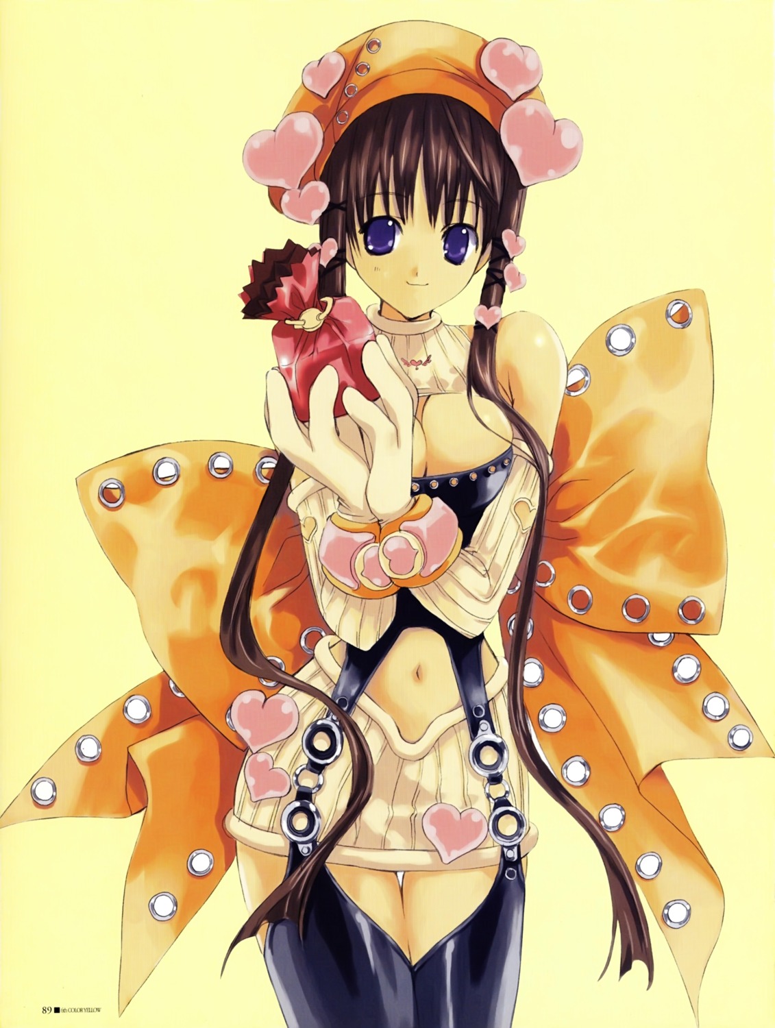 cleavage, nanase_aoi, thighhighs