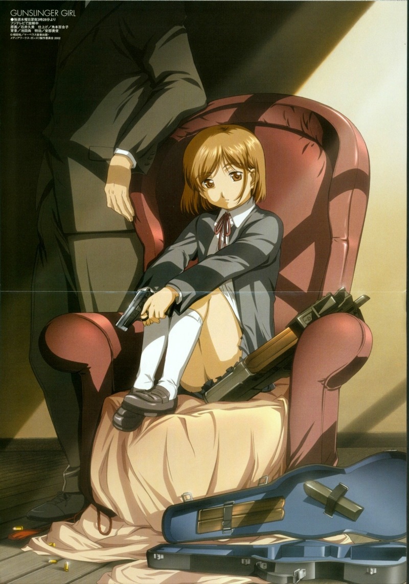 crease, gun, gunslinger_girl, henrietta_(gunslinger_girl), ishii_kumi, jose