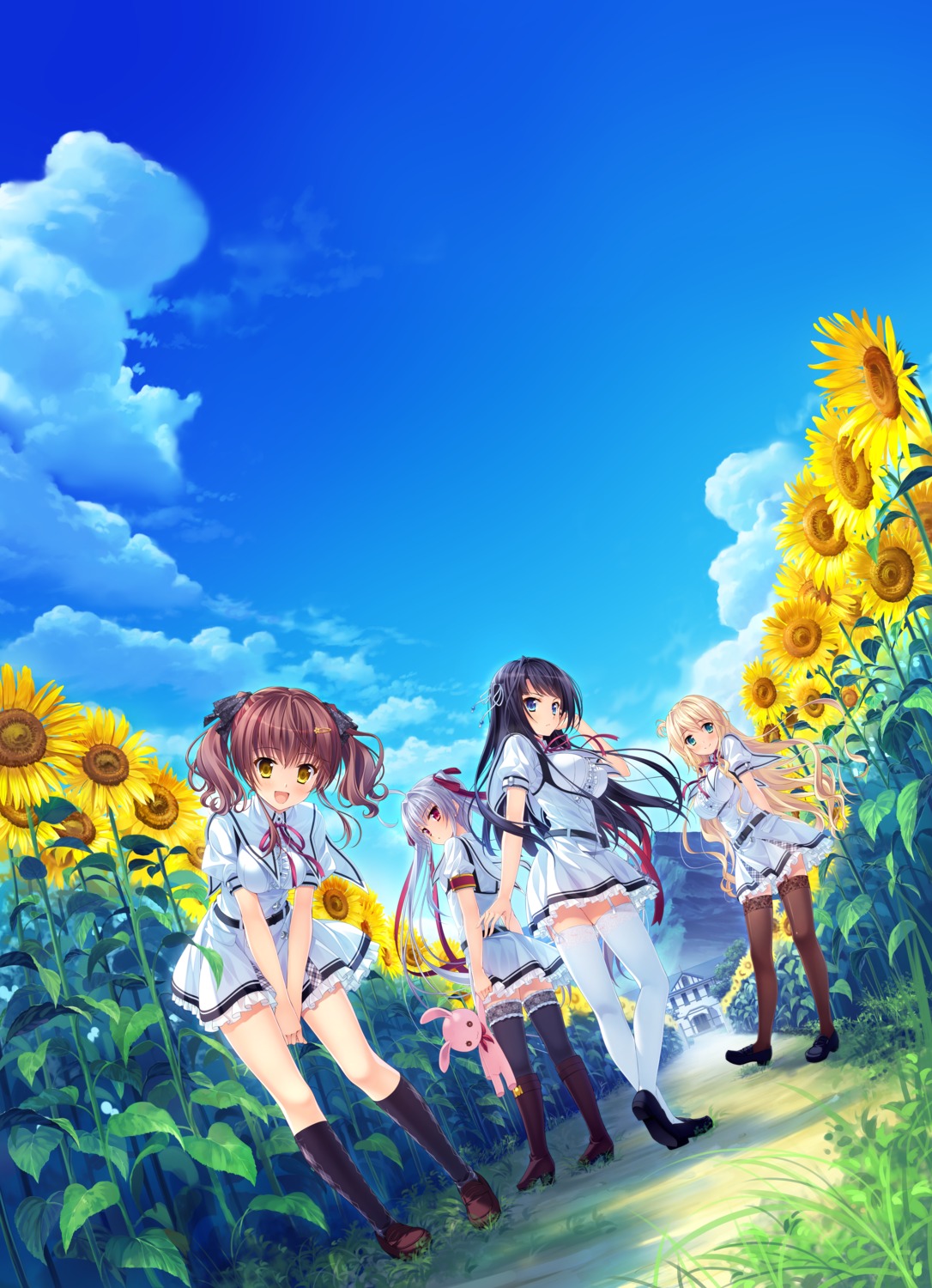 heels, manaduru_misaki, maniwa_shouko, moonstone, natsu_no_iro_no_nostalgia, orikuchi_miu, seifuku, shinjouji_ayane