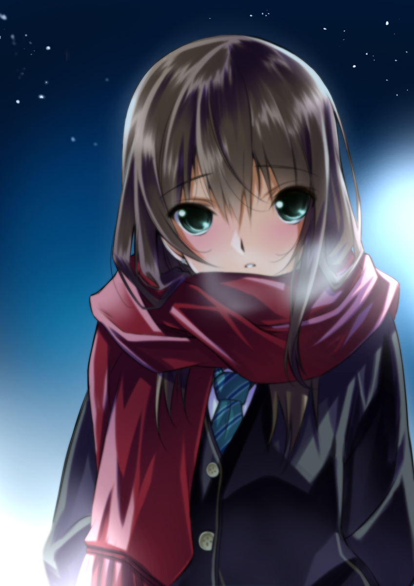overfiltered, seifuku, senomoto_hisashi, shibuya_rin, the_idolm@ster, the_idolm@ster_cinderella_girls