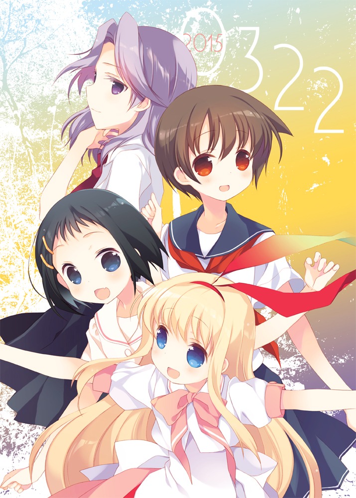 amae_koromo, animal_ears, bunny_ears, ikeda_kana, kajiki_yumi, miyanaga_saki, saki, seifuku