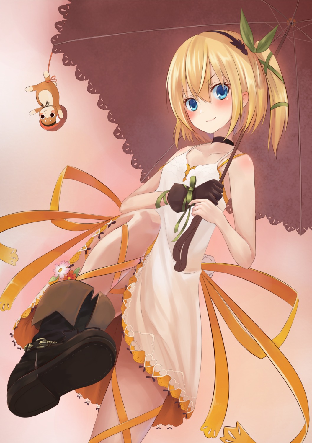 dress, edna, pi-pie, summer_dress, tales_of, tales_of_zestiria, umbrella