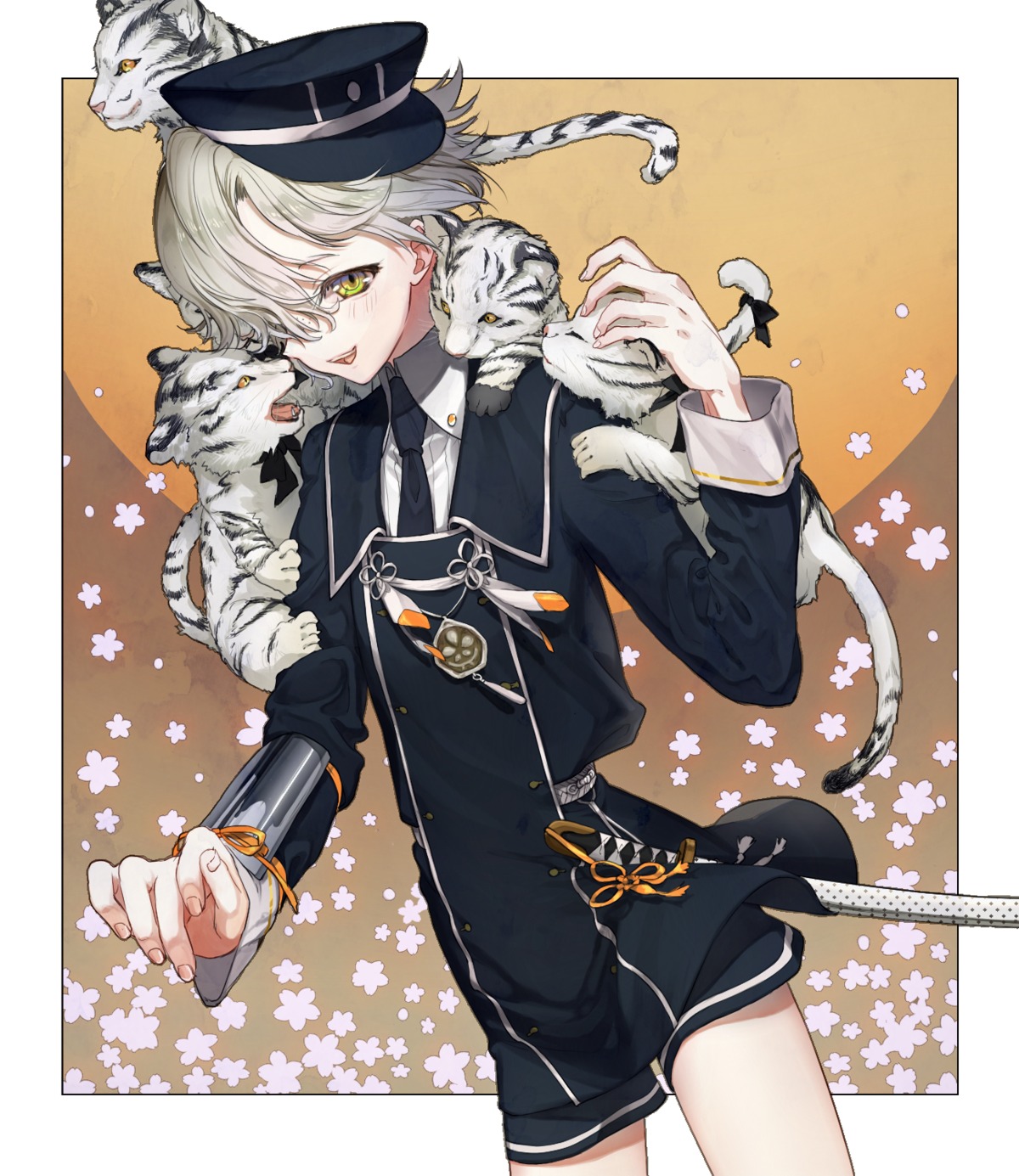 gokotai, kakegawa, male, sword, touken_ranbu, uniform