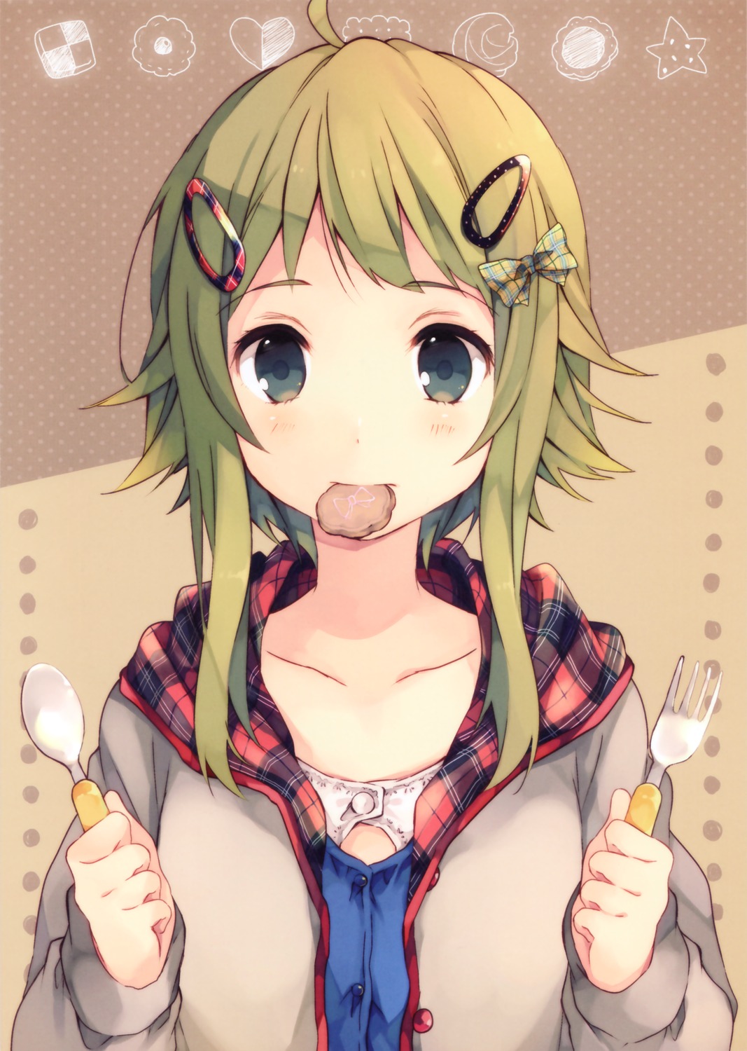 gumi, ousaka_nozomi, vocaloid