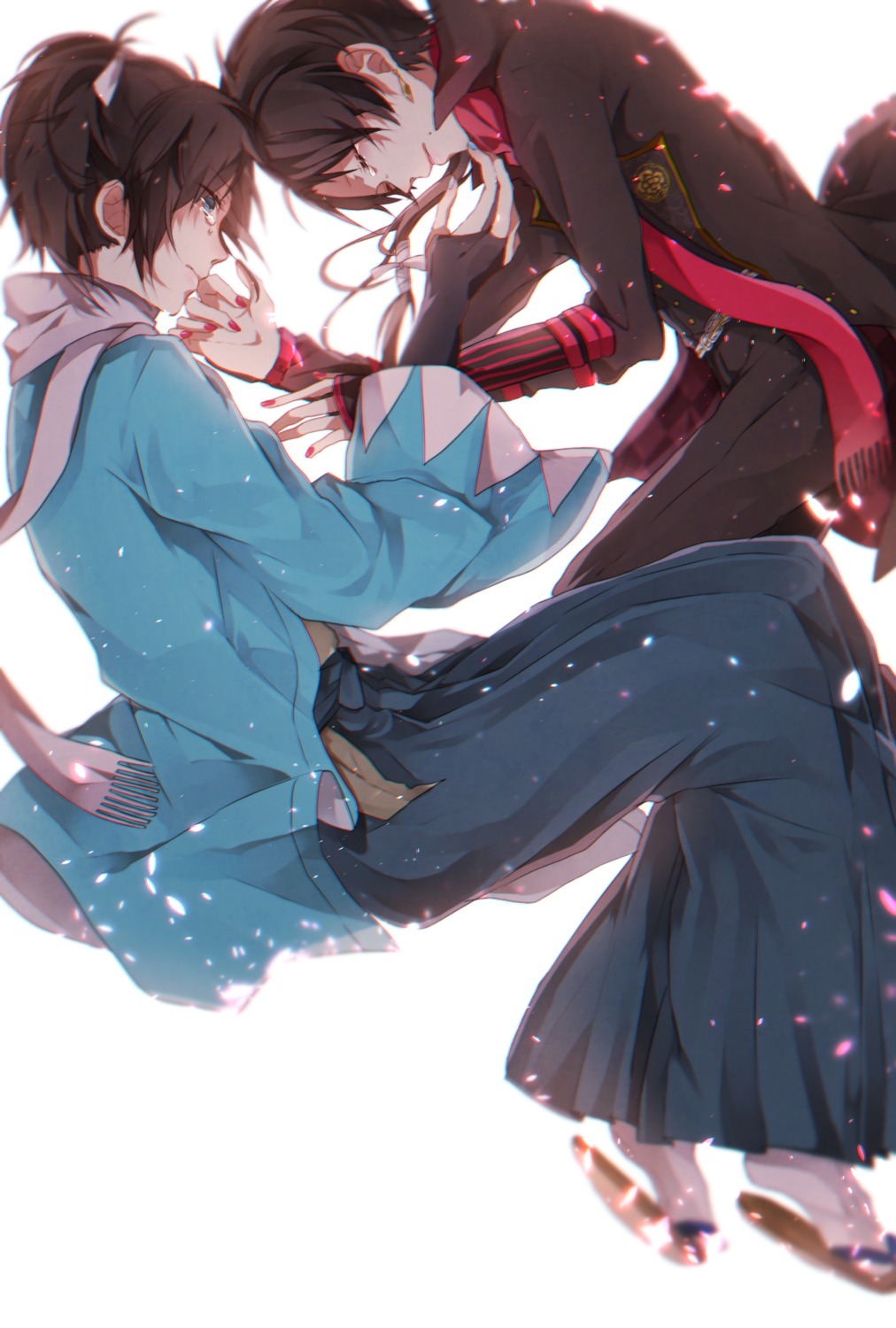 hotaru_taro, japanese_clothes, kashuu_kiyomitsu, male, touken_ranbu, uniform, yamatonokami_yasusada