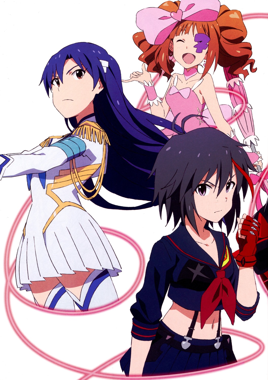 cosplay, dress, eyepatch, harime_nui, kikuchi_makoto, kill_la_kill, kiryuuin_satsuki, kisaragi_chihaya