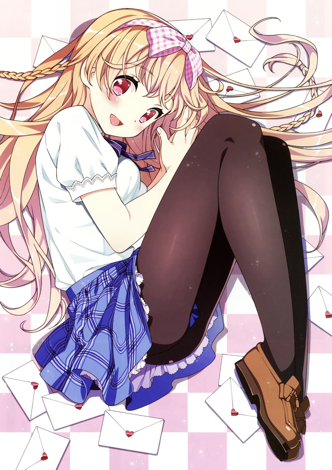 ass, hamashima_shigeo, pantyhose, seifuku