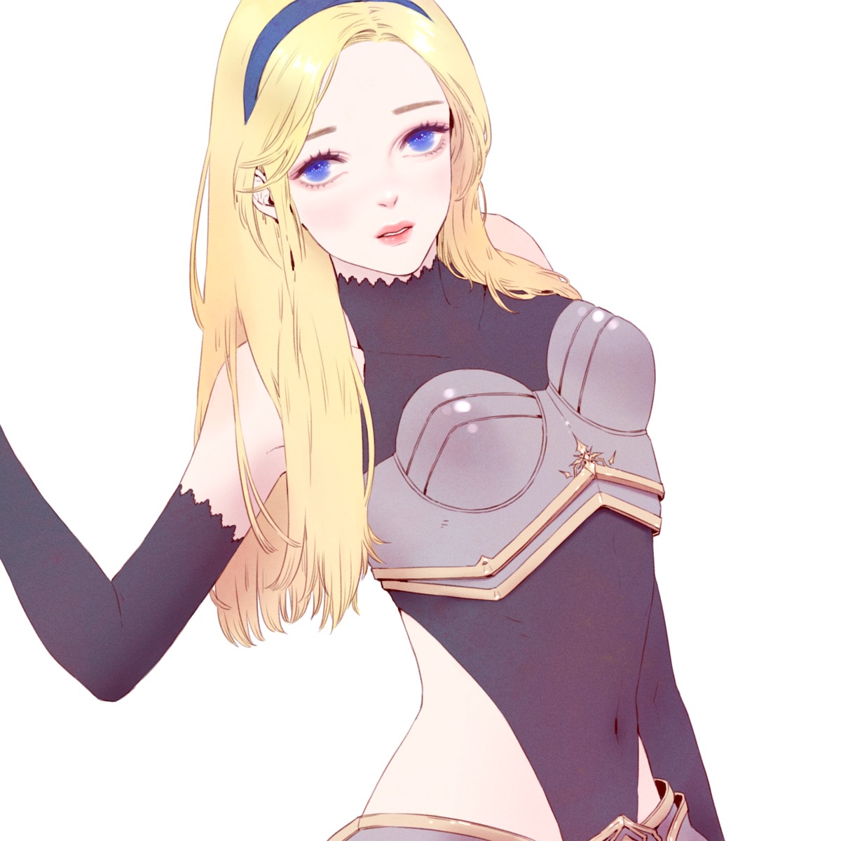 armor, heather37, league_of_legends, leotard, luxanna_crownguard