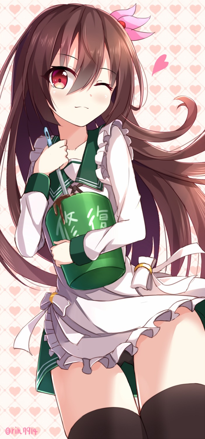 kantai_collection, kisaragi_(kancolle), pantsu, rin_yuu, seifuku, thighhighs