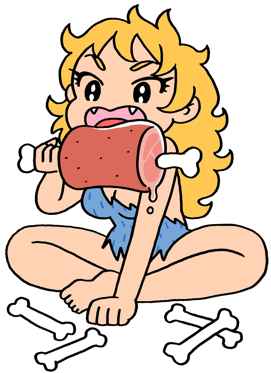 bottomless, cleavage, conix, no_bra, torn_clothes