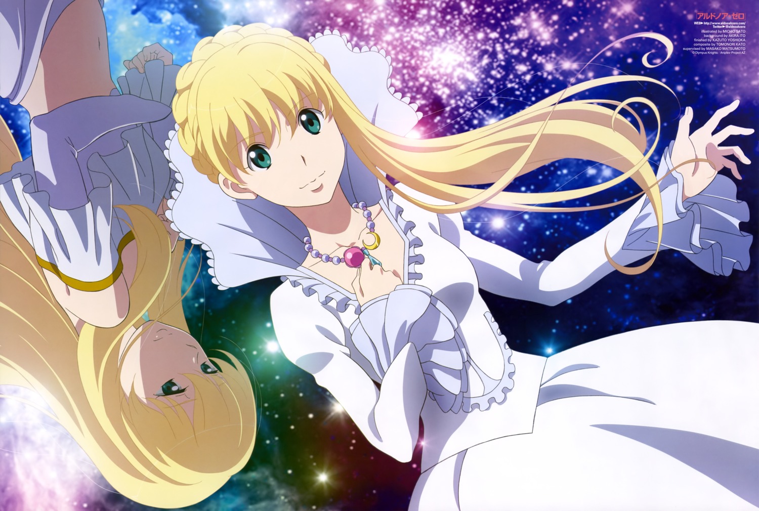 aldnoah.zero, asseylum_vers_allusia, cleavage, dress, satou_michio