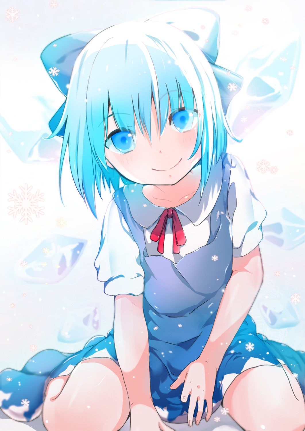 cirno, dress, touhou, yamada_ranga