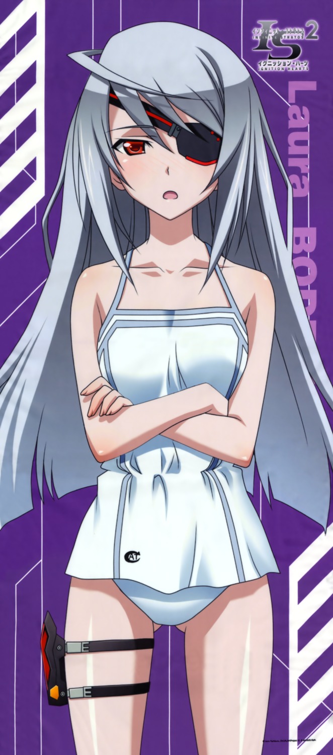 eyepatch, infinite_stratos, infinite_stratos_2, laura_bodewig, swimsuits