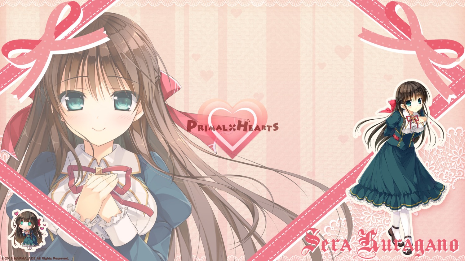 chibi, kokonoka, kuragano_sera, marmalade, primal_x_hearts, sasorigatame, seifuku, valentine