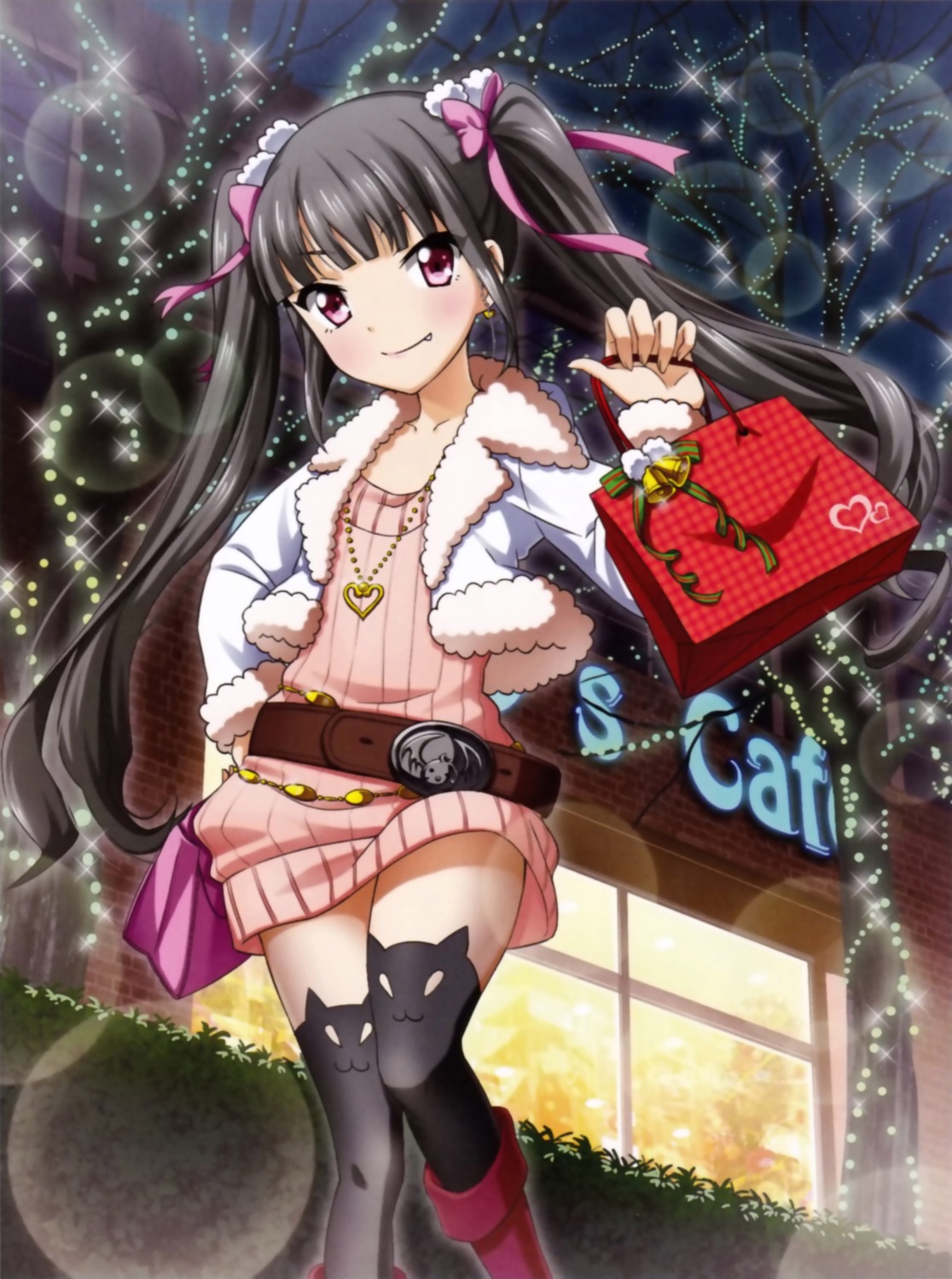 canaan_(fantasista_doll), fantasista_doll, sweater, tagme, thighhighs