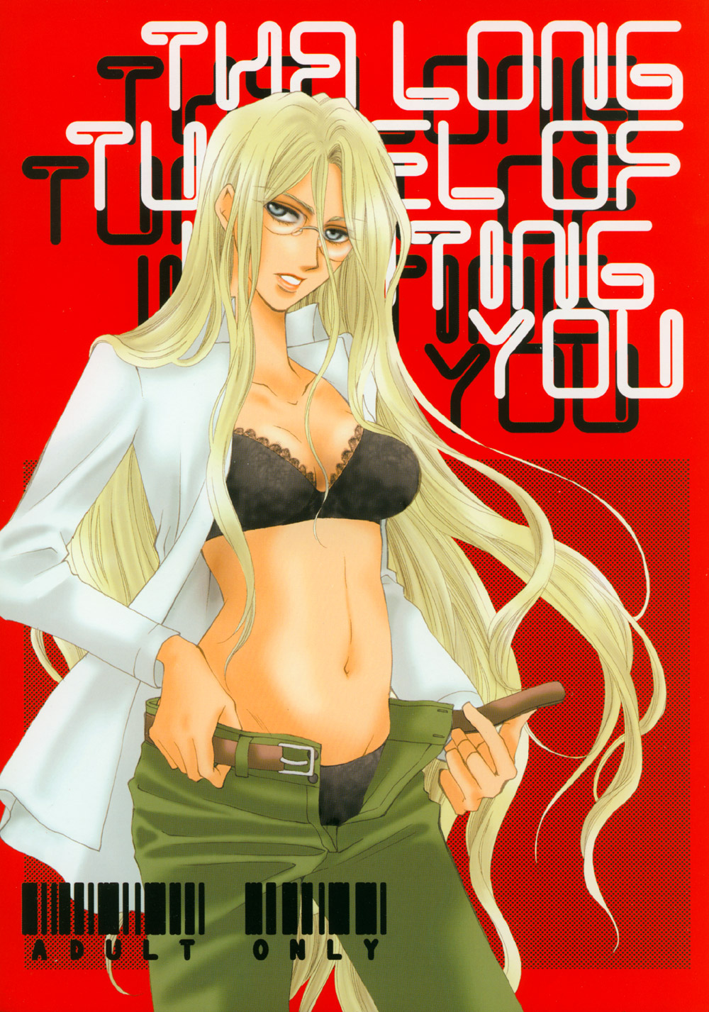 amano_chigiri, bra, hellsing, integra_hellsing, megane, open_shirt, pantsu, undressing