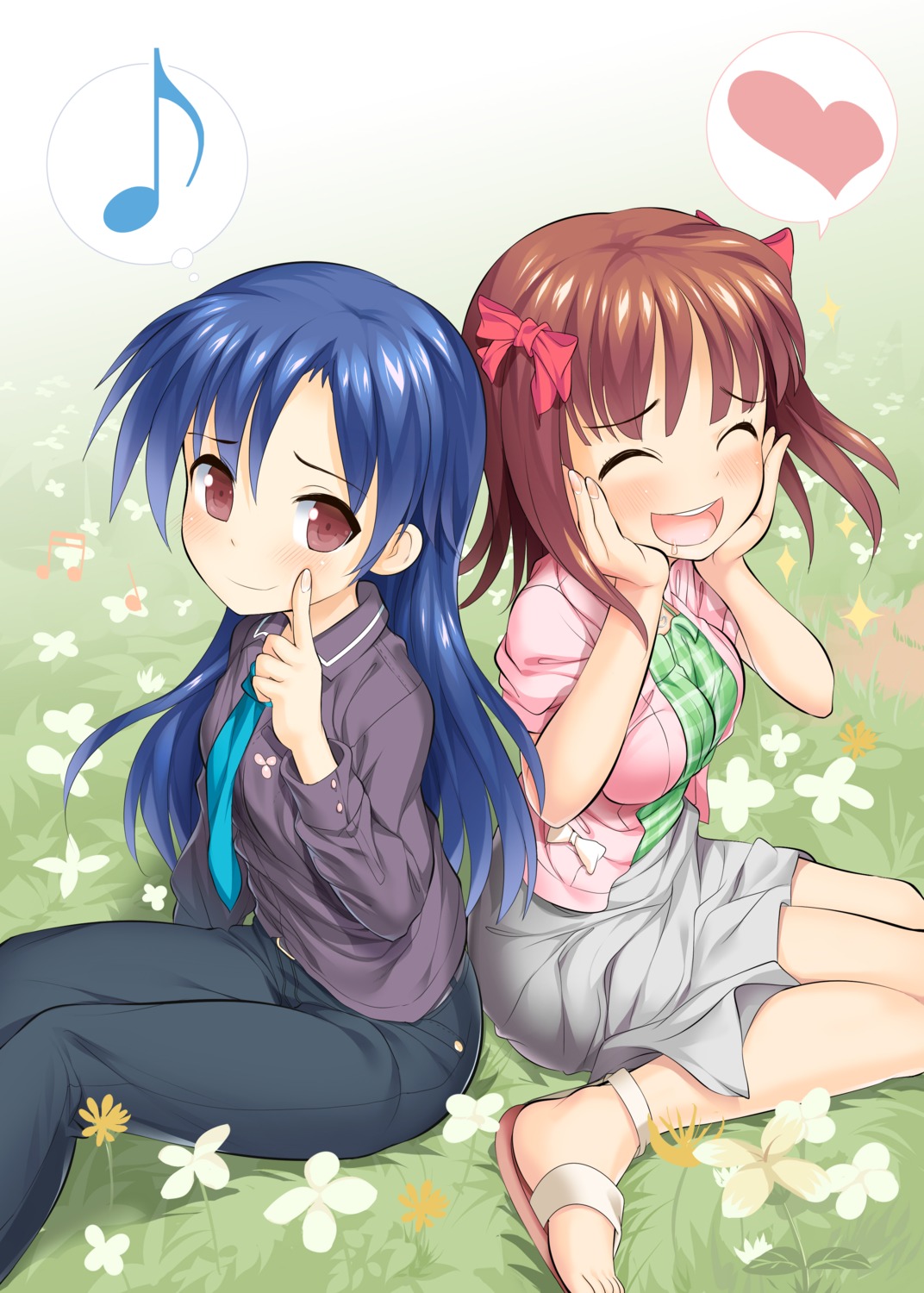 amami_haruka, kisaragi_chihaya, takasaka_donten, the_idolm@ster
