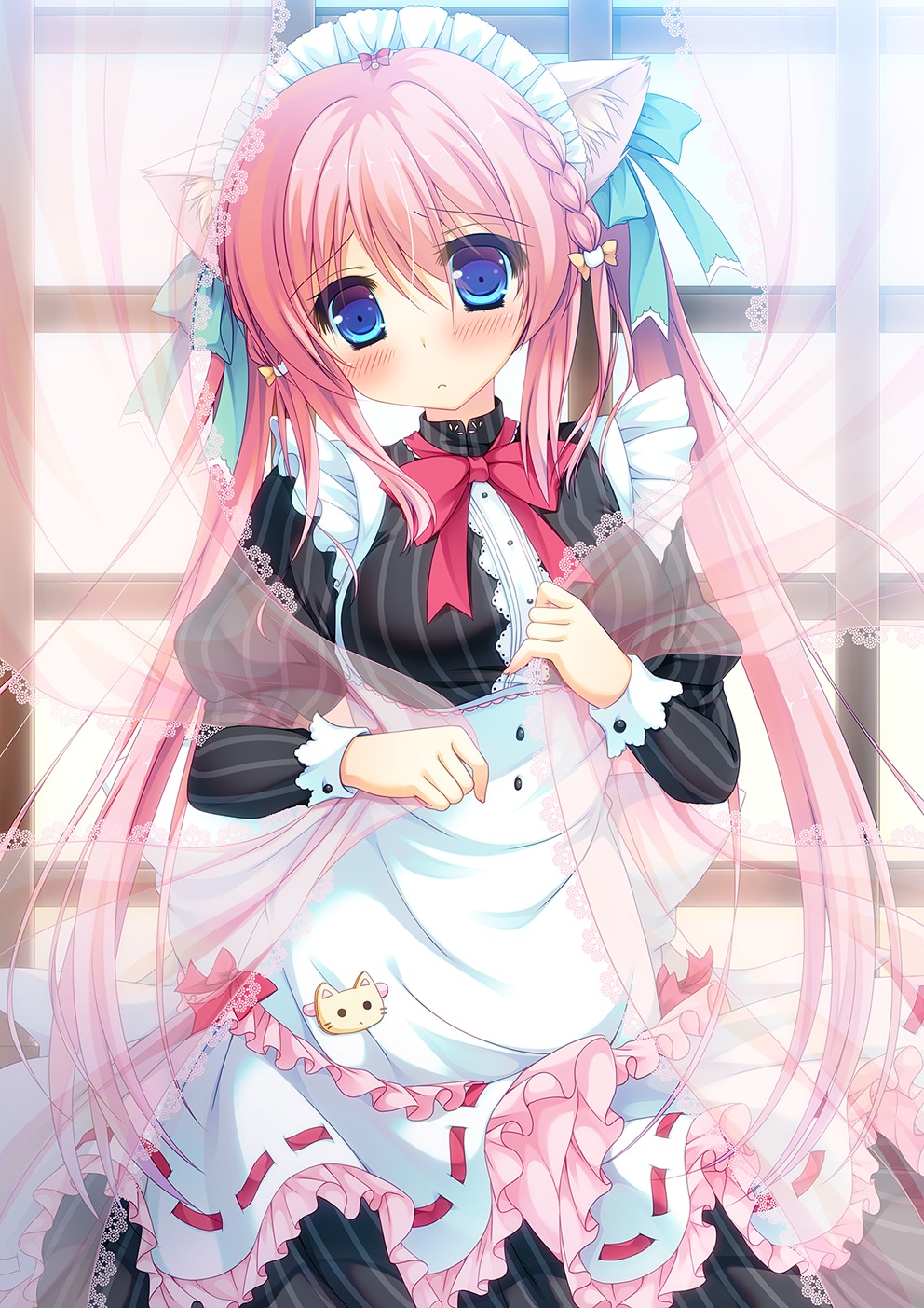 animal_ears, furukawa_lemon, maid, moe2015, nekomimi