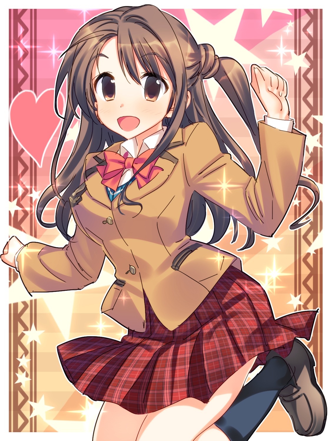 seifuku, shimamura_uzuki, the_idolm@ster, the_idolm@ster_cinderella_girls, yuuki_keisuke