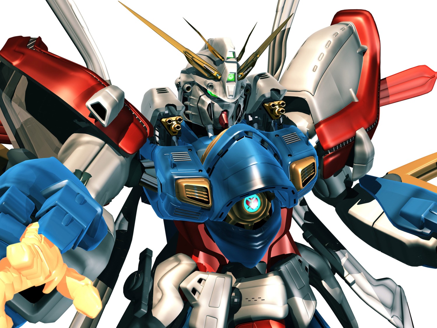 g_gundam, god_gundam, gundam, mecha
