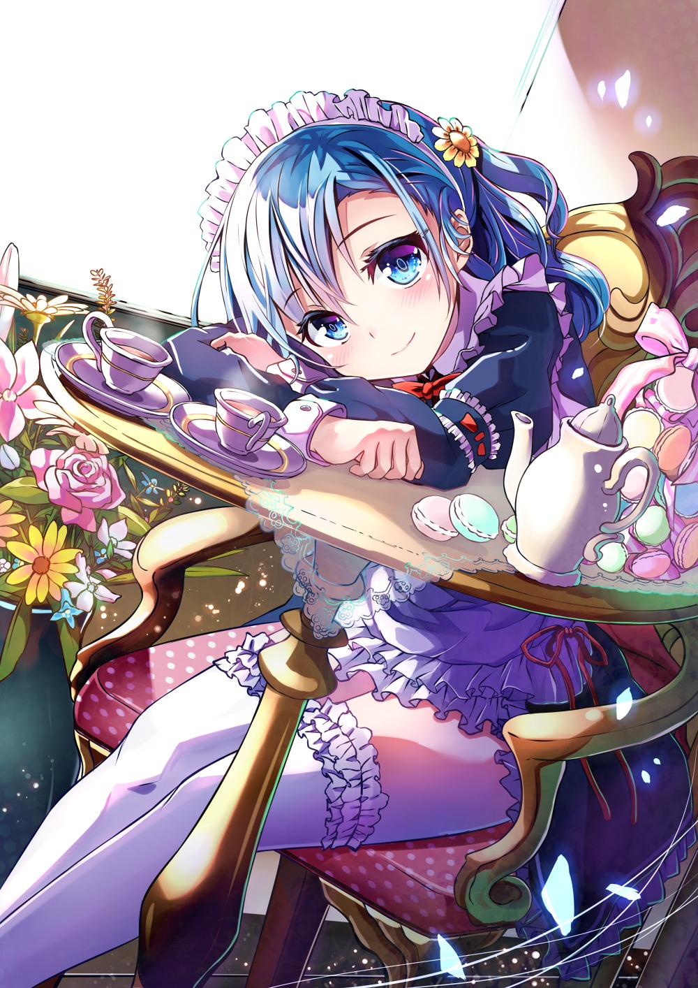 maid, moe2015, sho_(runatic_moon), thighhighs